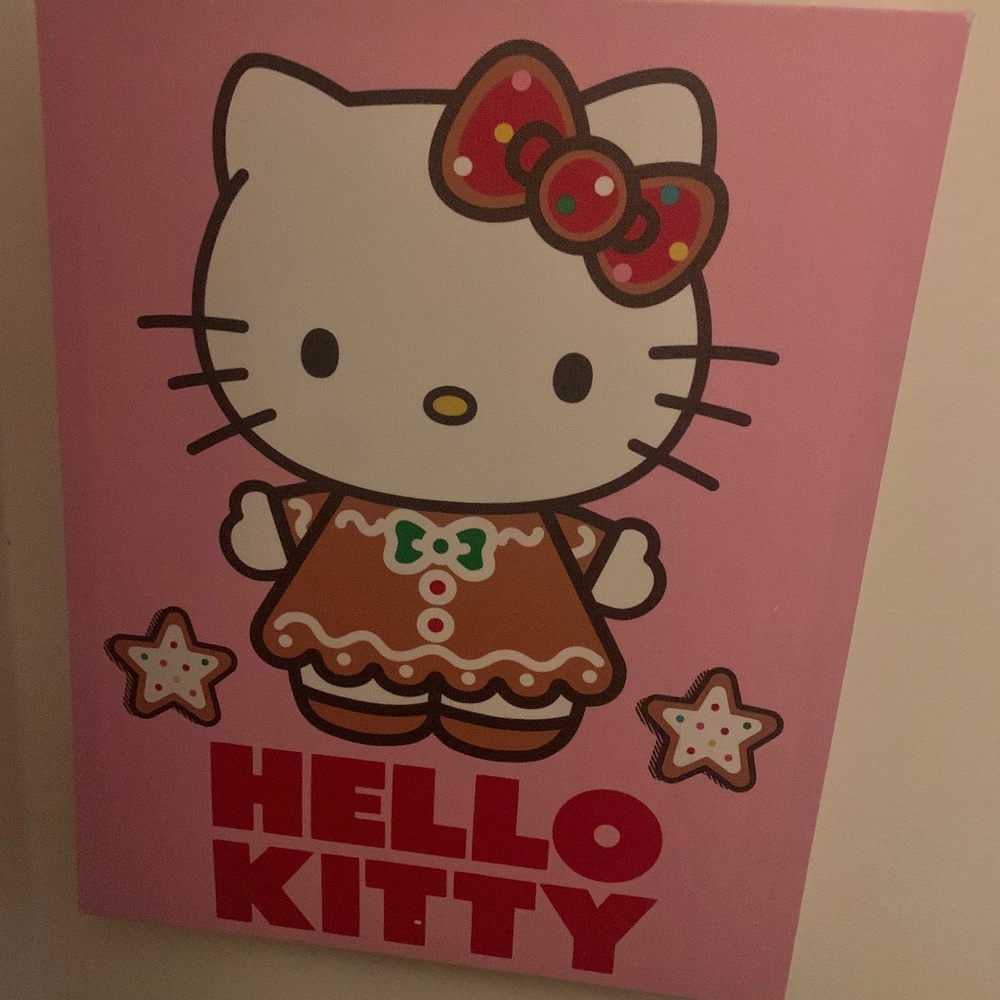 Hello kitty wall decor